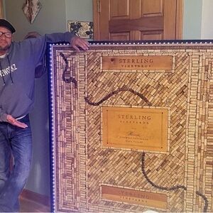 Sterling Vineyards Cork Wall Art